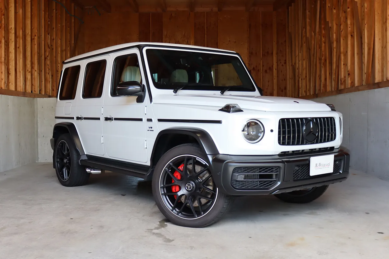 メルセデスAMG G63 エディションマグノホワイト
