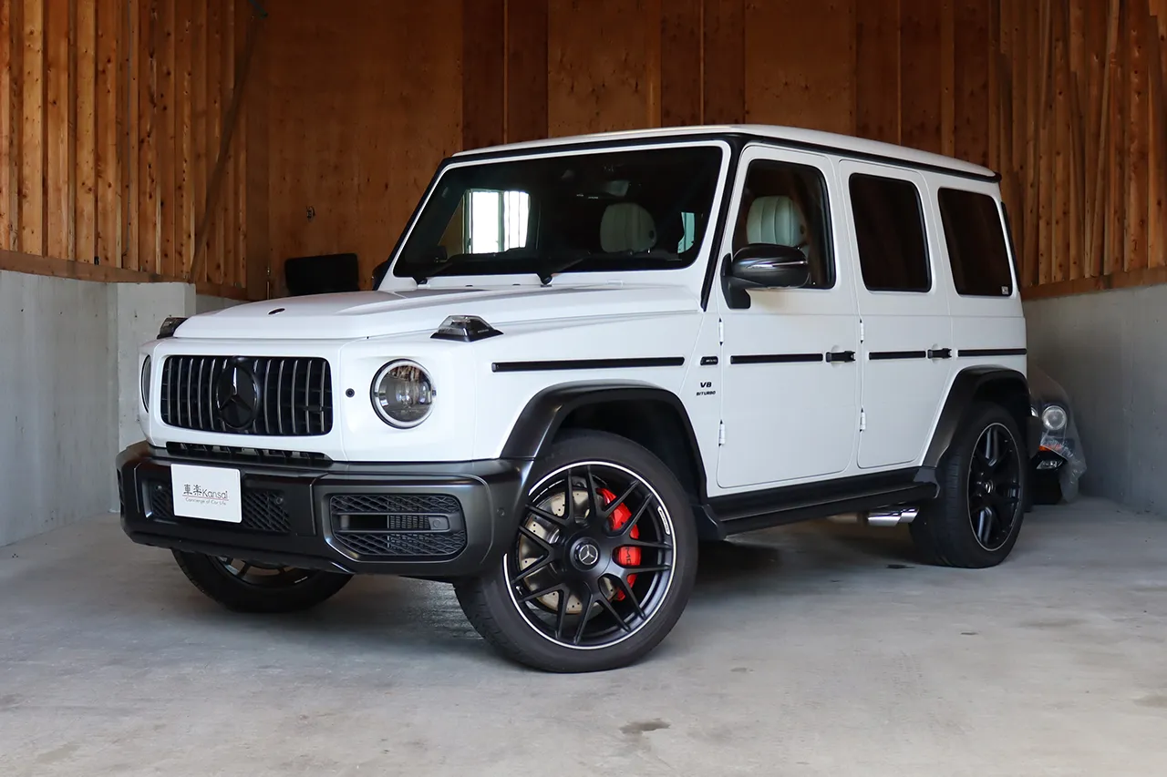メルセデスAMG G63 エディションマグノホワイト